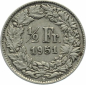 Preview: 1/2 Franken 1951 B